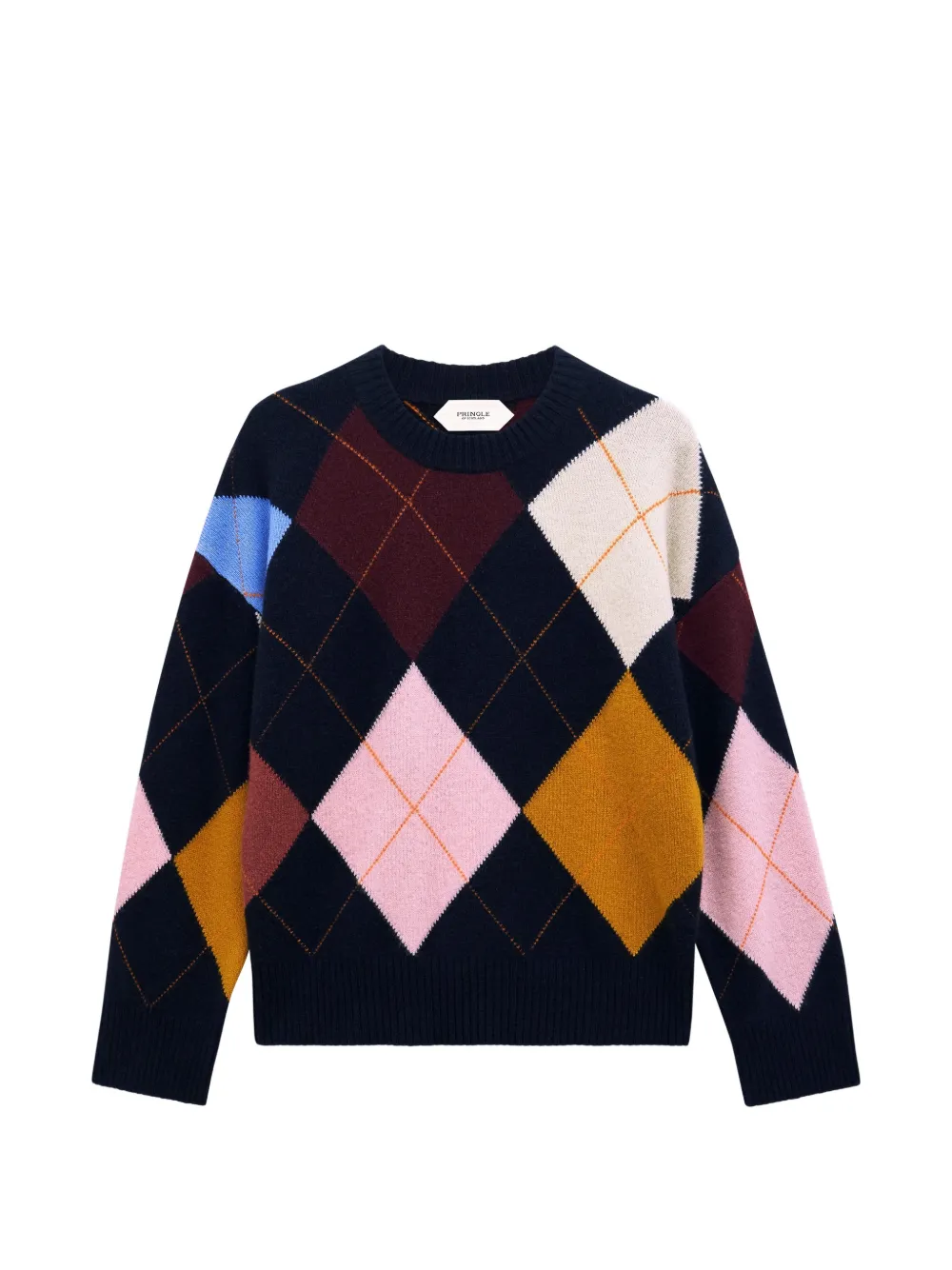 Pringle of Scotland Maglione girocollo a rombi - Blu