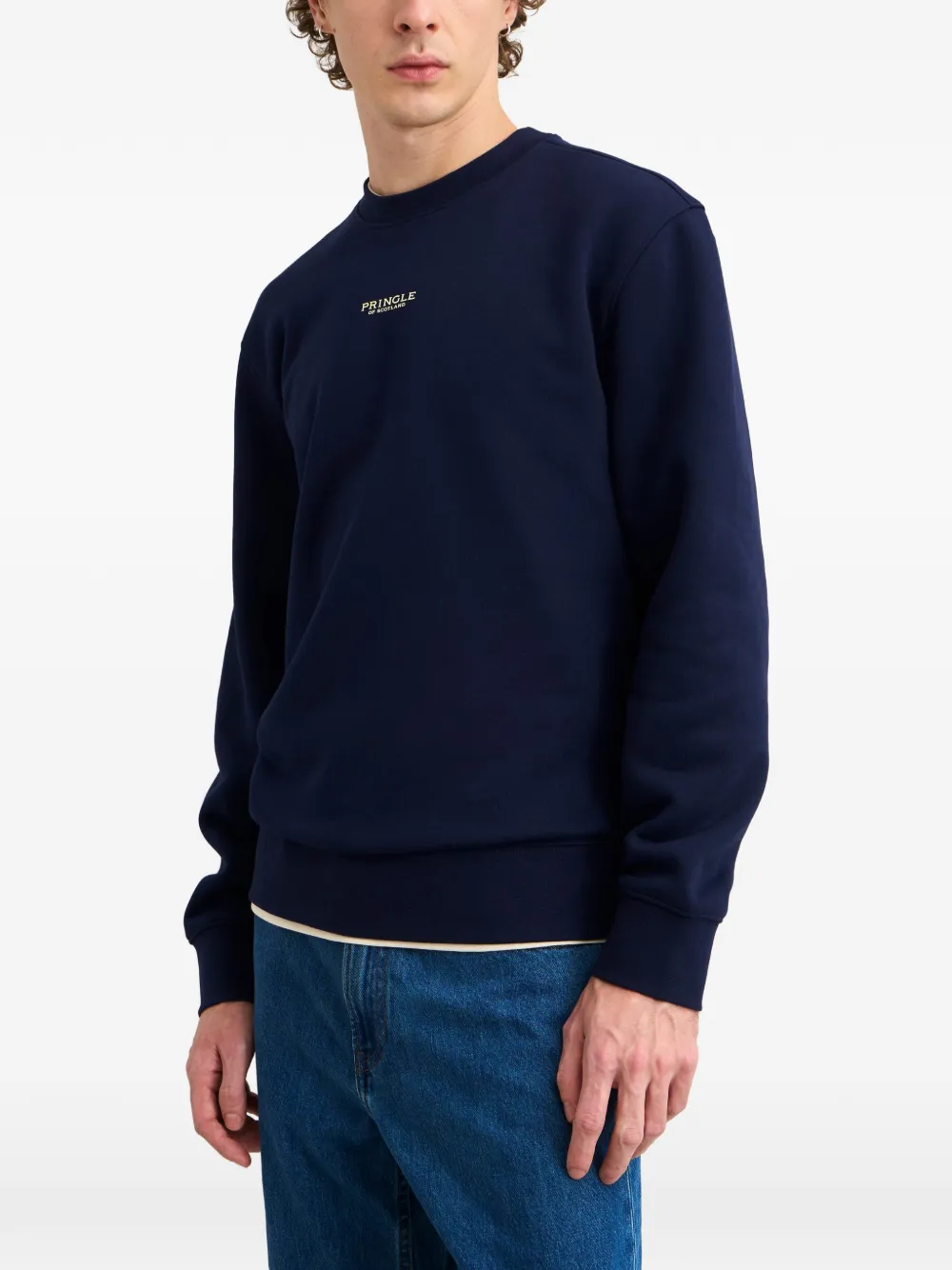 Pringle of Scotland Sweater met ronde hals Blauw