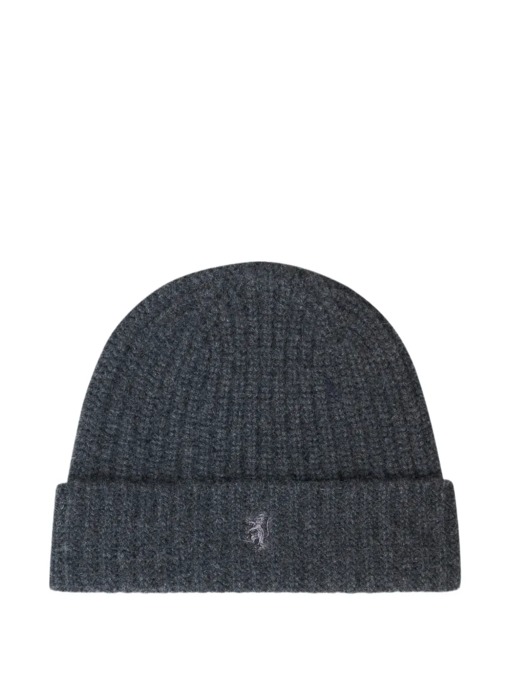 Pringle of Scotland ribbed cashmere beanie - Grigio