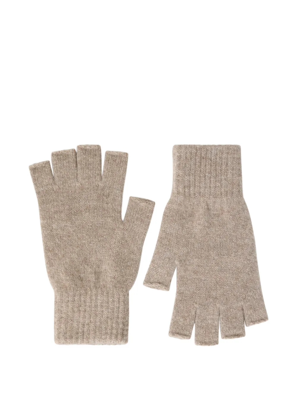 Pringle of Scotland fingerless gloves - Toni neutri