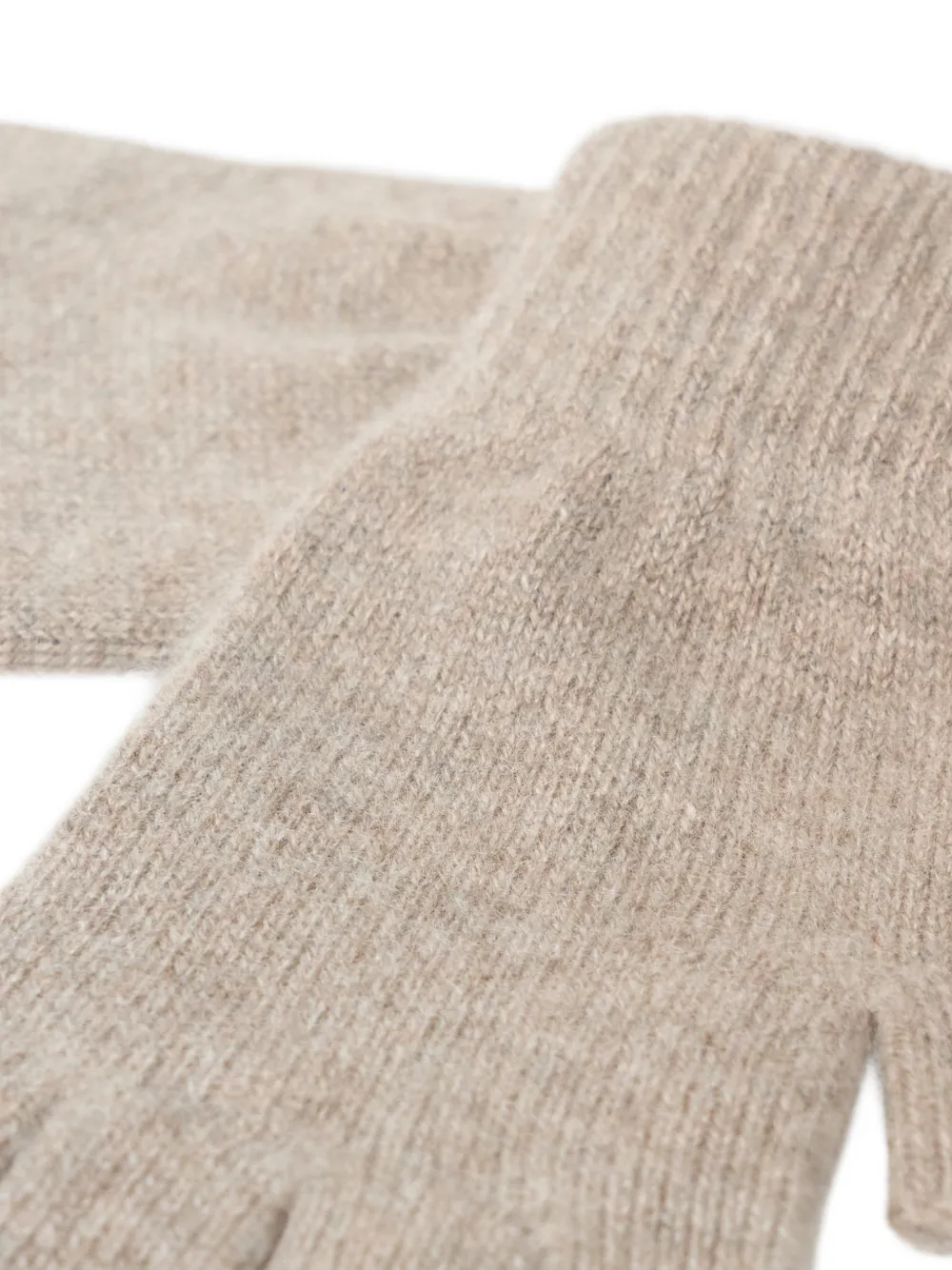 Pringle Of Scotland Fingerless Gloves - Neutrals 