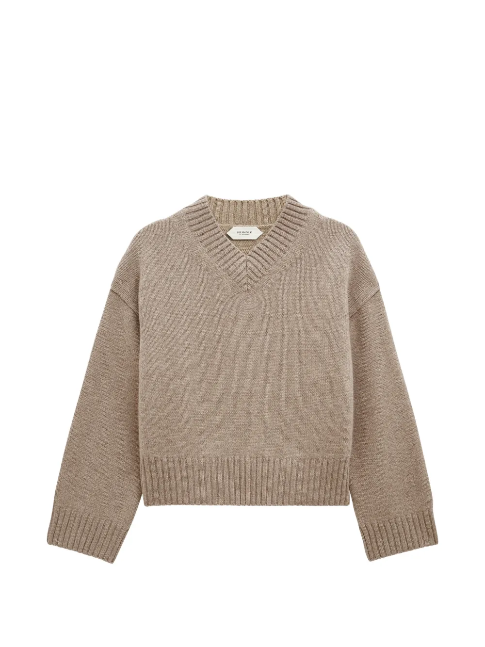 Pringle of Scotland V-neck cashmere sweater - Toni neutri