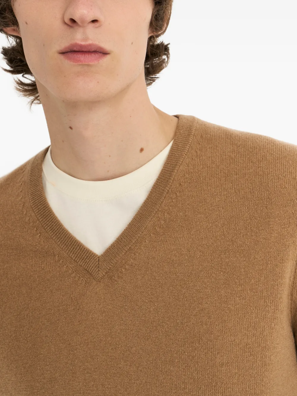 Pringle of Scotland Trui met V-hals Beige