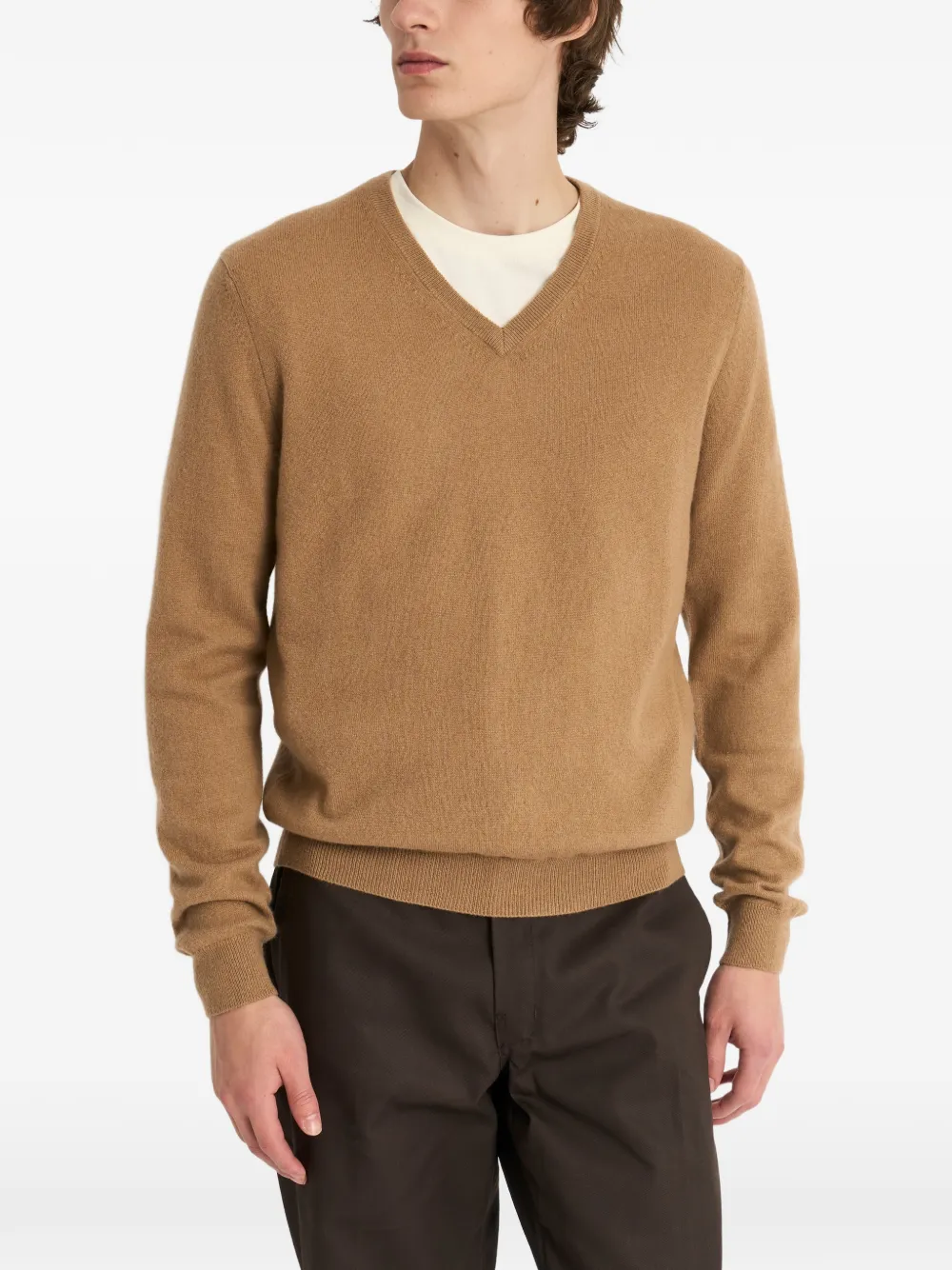 Pringle of Scotland Trui met V-hals Beige