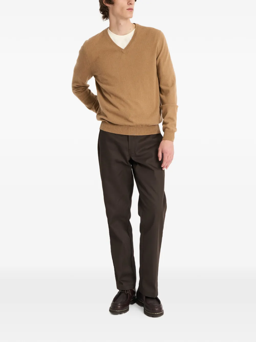 Pringle of Scotland Trui met V-hals Beige