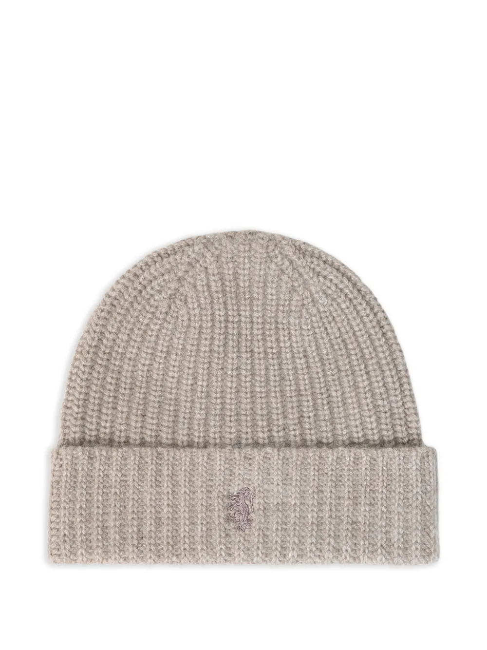 Pringle of Scotland ribbed chunky beanie - Toni neutri