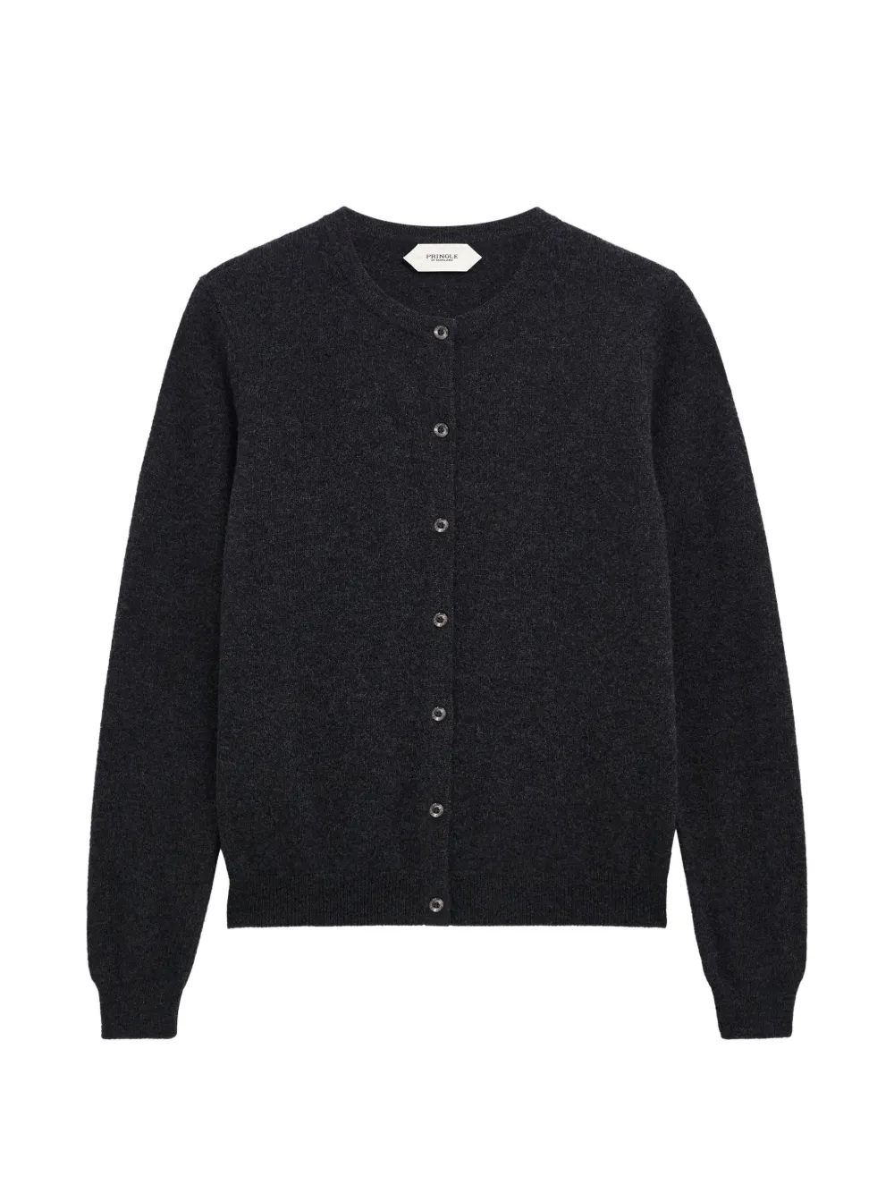 Pringle of Scotland crew-neck cashmere cardigan - Grigio