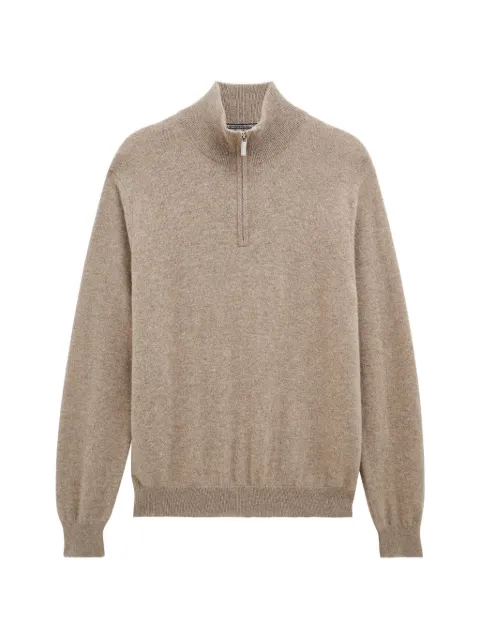 Pringle of Scotland quarter-zip cashmere sweater