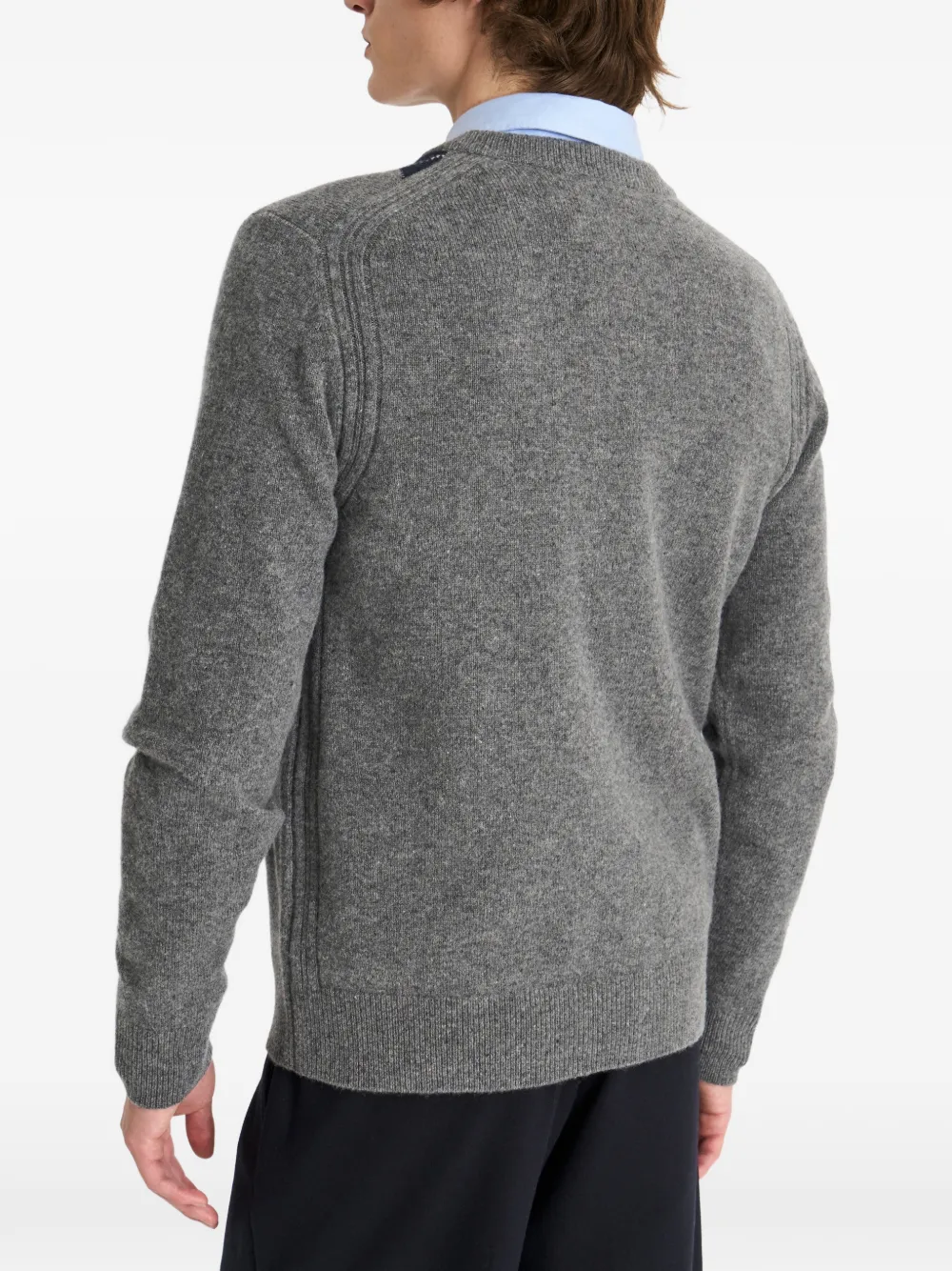 Argyle V-Neck Sweater