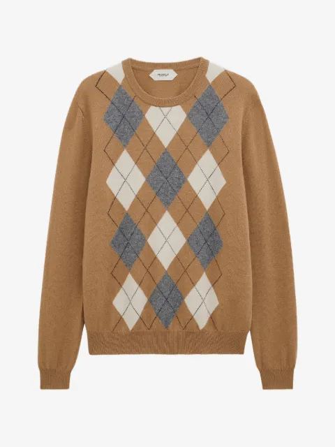 Pringle of Scotland argyle crew-neck sweater