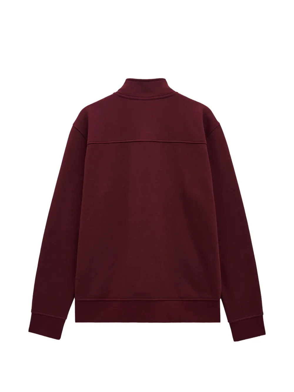 quarter zip track sweatshirt