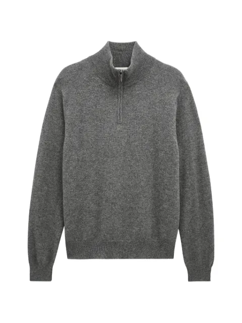 Pringle of Scotland quarter-zip cashmere sweater