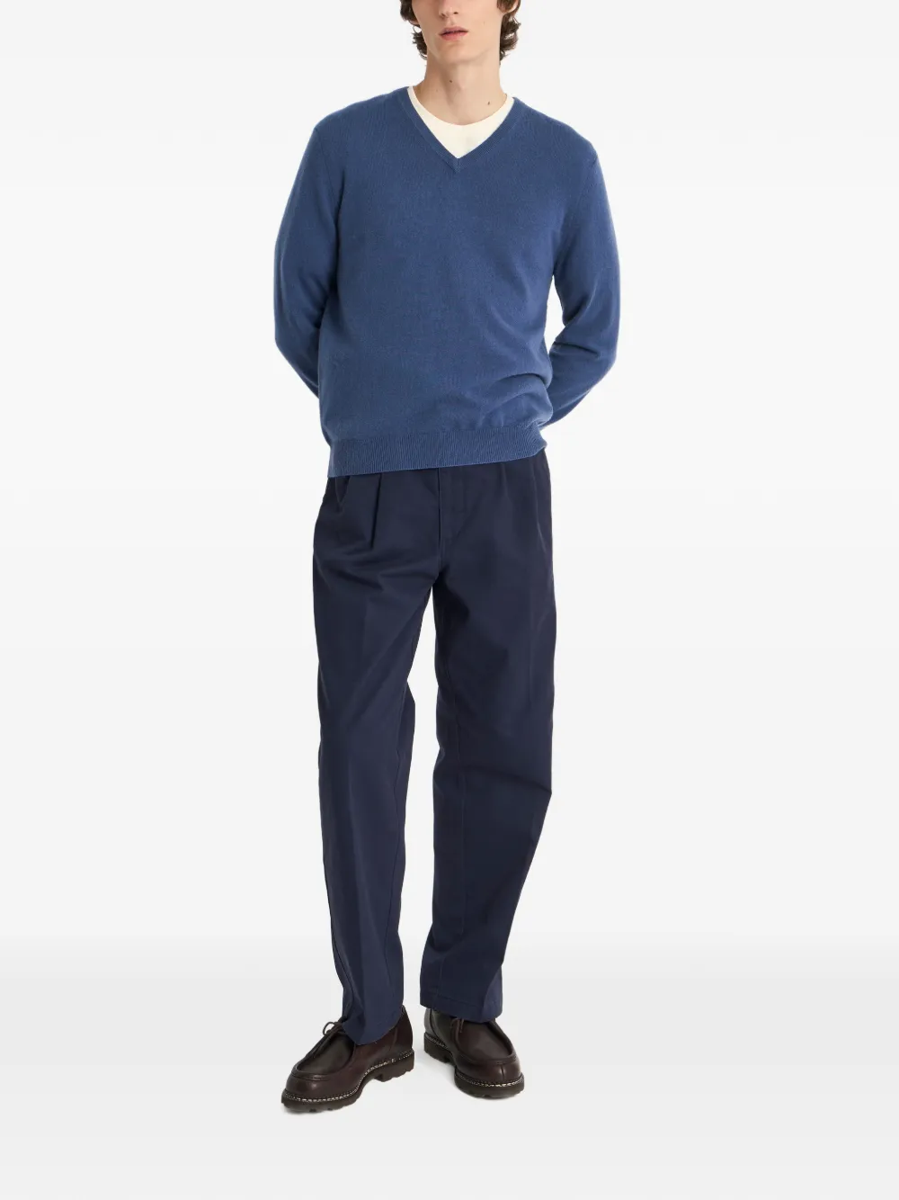 Pringle of Scotland Trui met V-hals Blauw