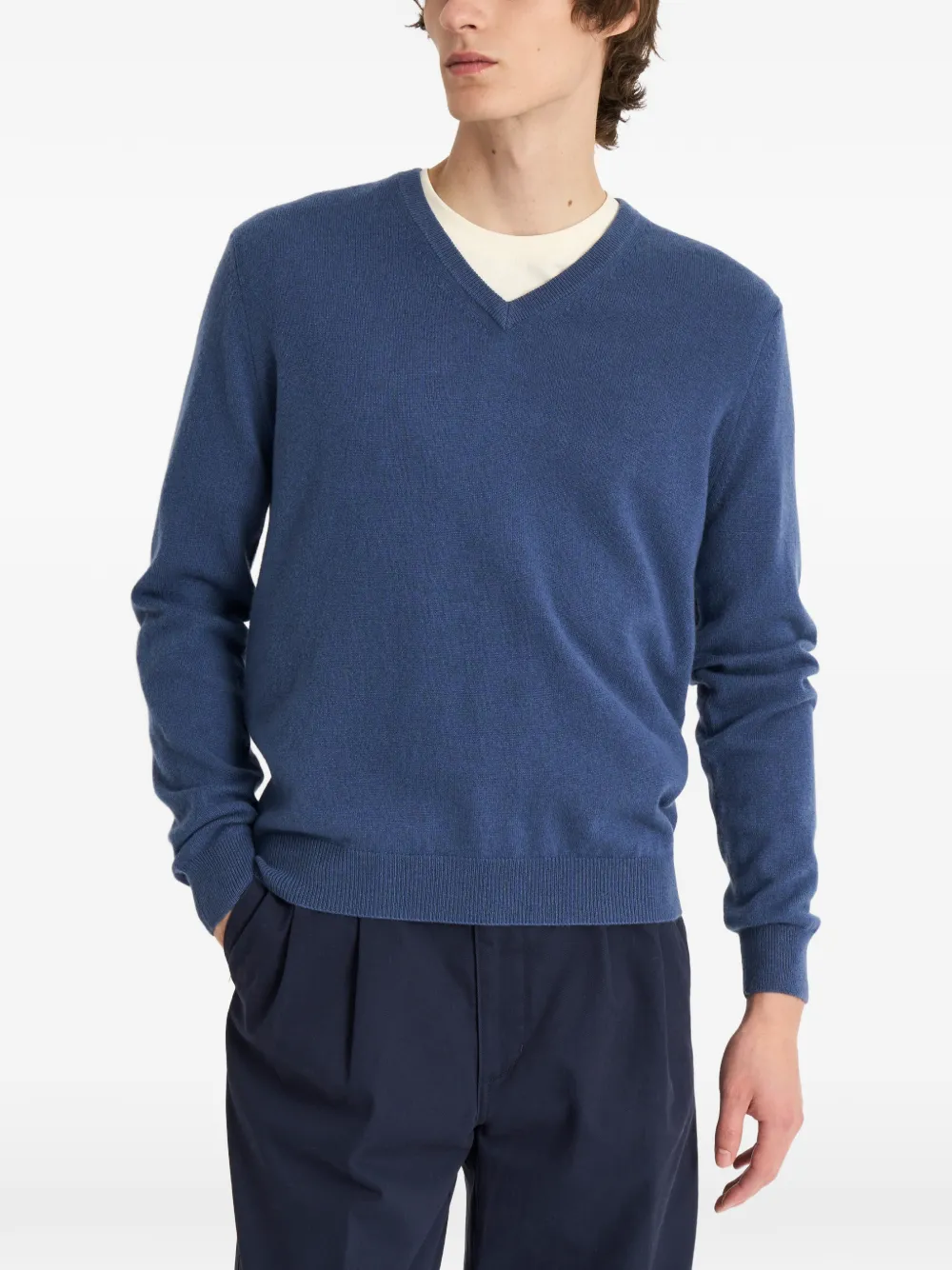 Pringle of Scotland Trui met V-hals Blauw