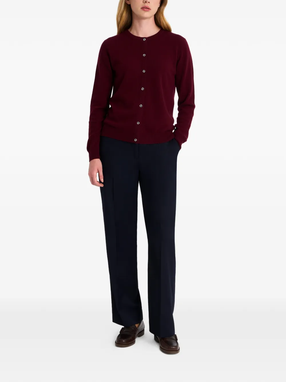 Pringle of Scotland kasjmier vest Rood