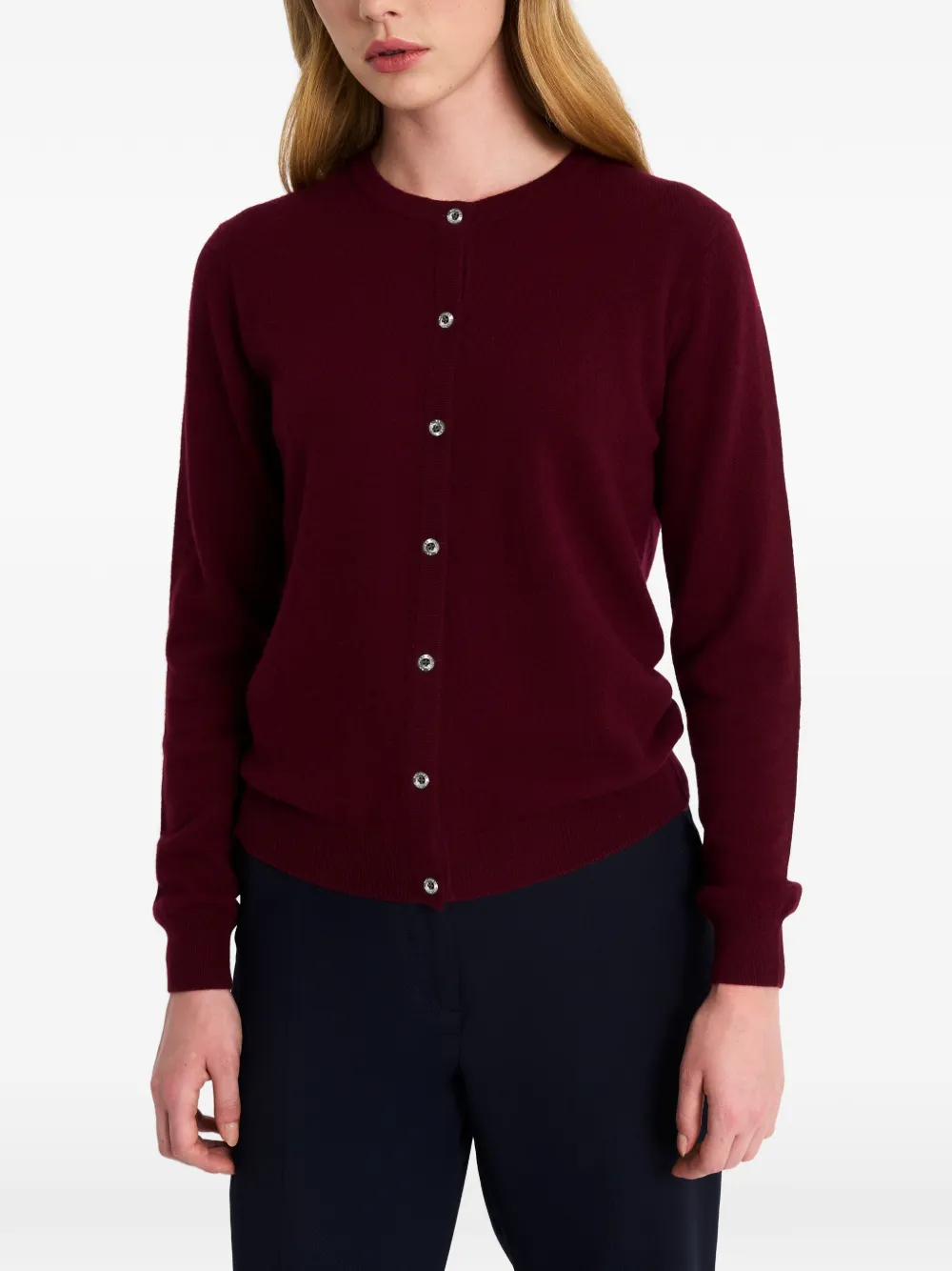 Pringle of Scotland kasjmier vest Rood