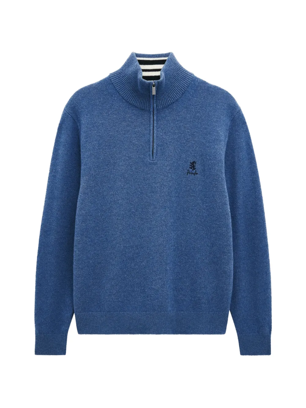 Pringle of Scotland zip polo shirt - Blu