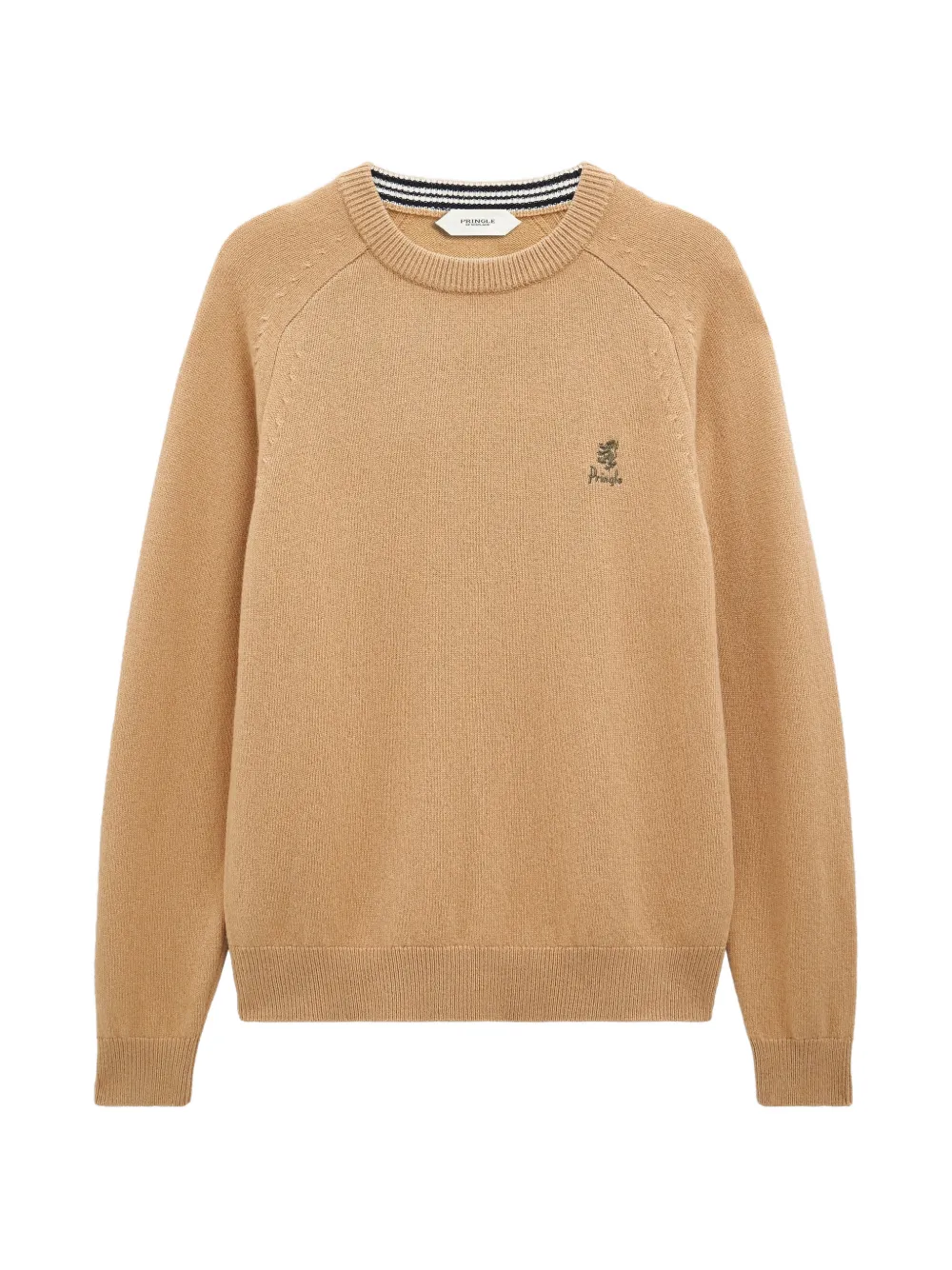 Pringle of Scotland crew-neck logo sweater - Toni neutri