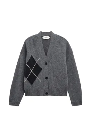 Pringle Of Scotland アーガイル カーディガン | ブルー | FARFETCH JP
