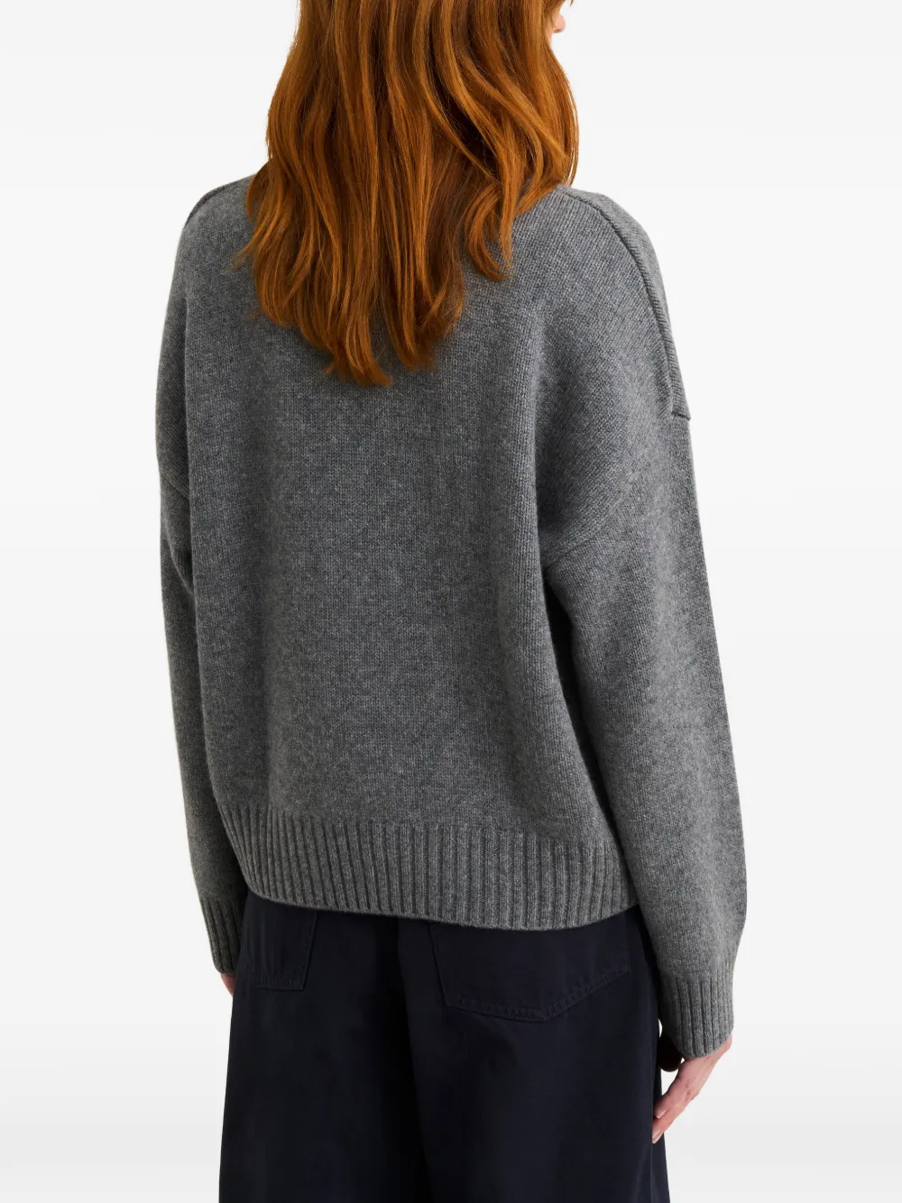 Argyle Cashmere Cardigan