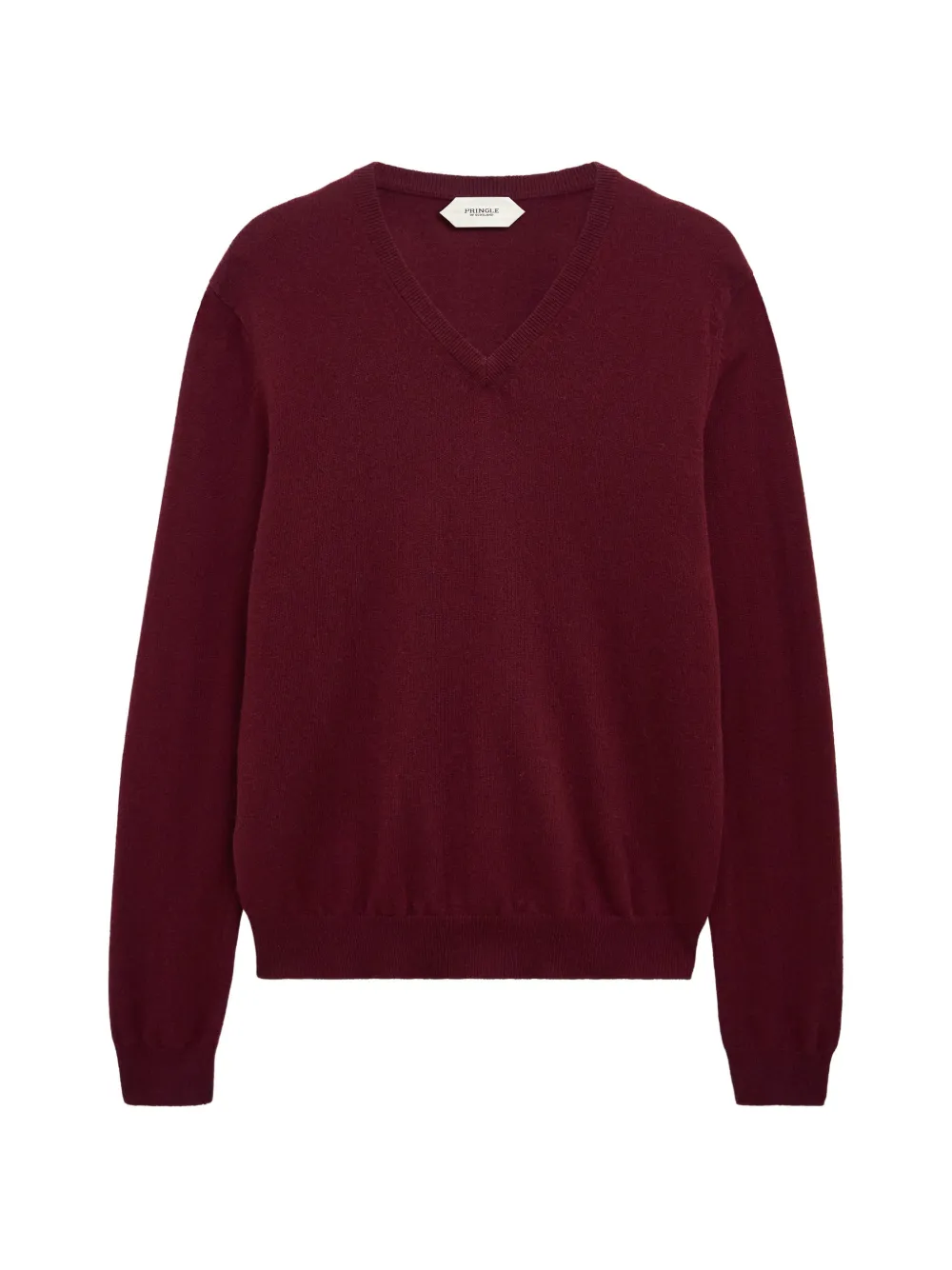 Pringle of Scotland V-neck cashmere sweater - Red