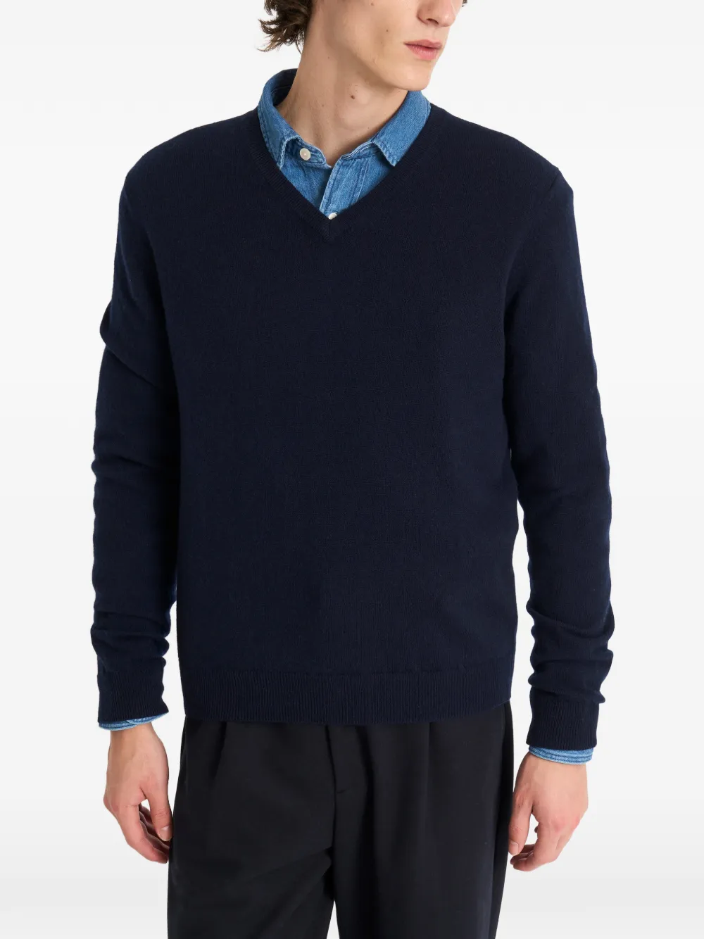 Pringle of Scotland Trui met V-hals Blauw
