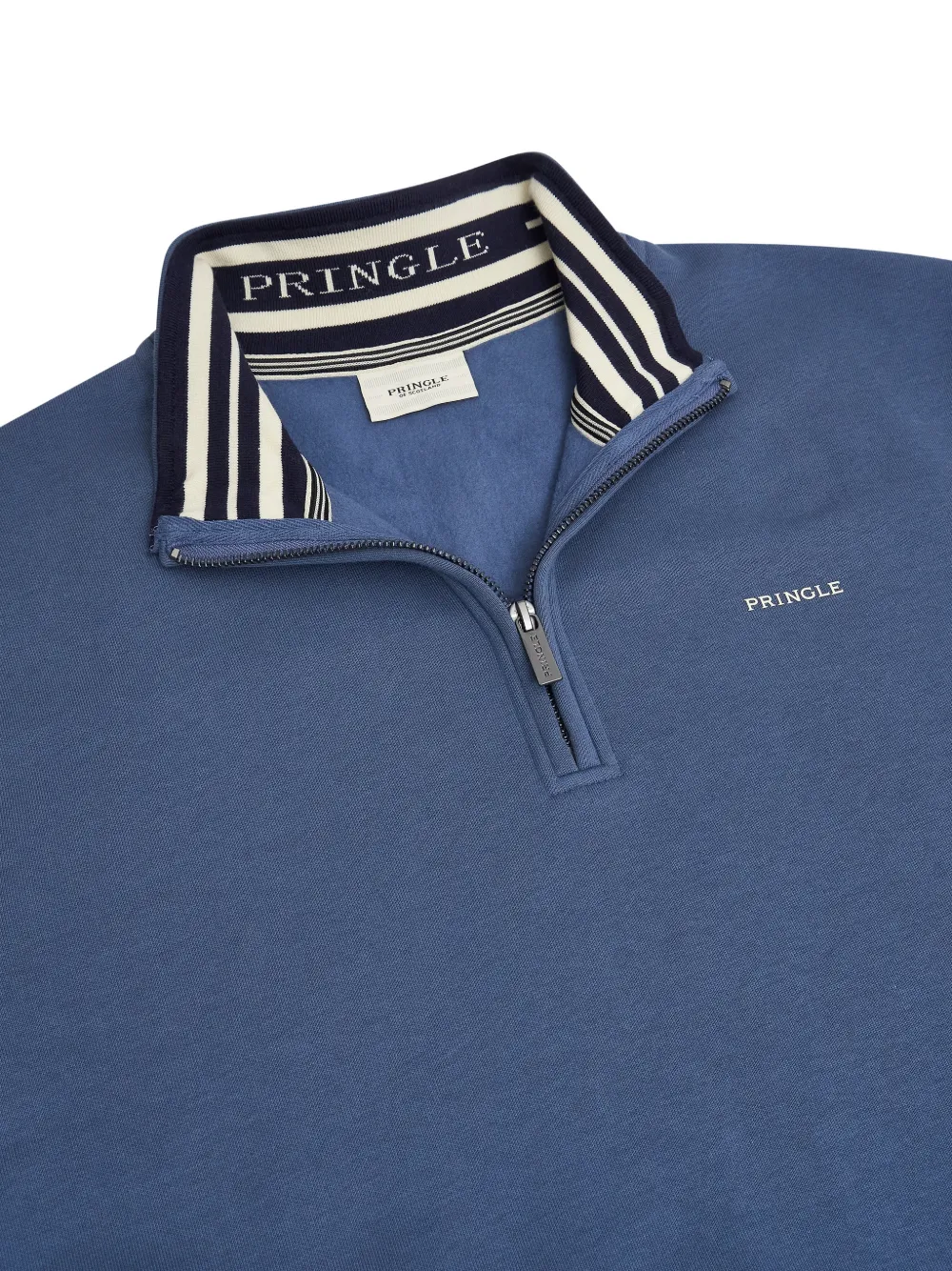 Pringle of Scotland Sweater met rits Blauw