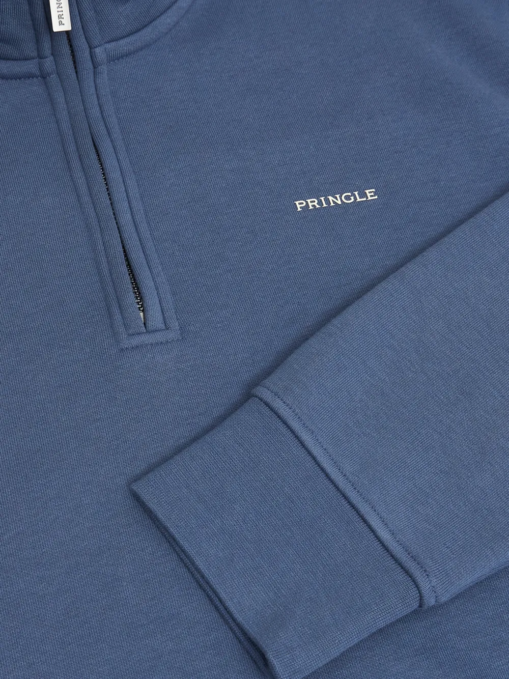 Pringle of Scotland Sweater met rits Blauw