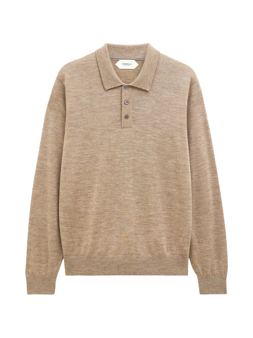 Pringle of Scotland button polo-collar sweater - Toni neutri