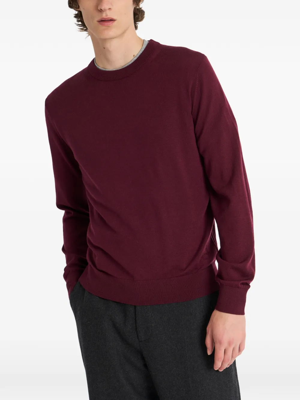 Pringle of Scotland Sweater met ronde hals Rood