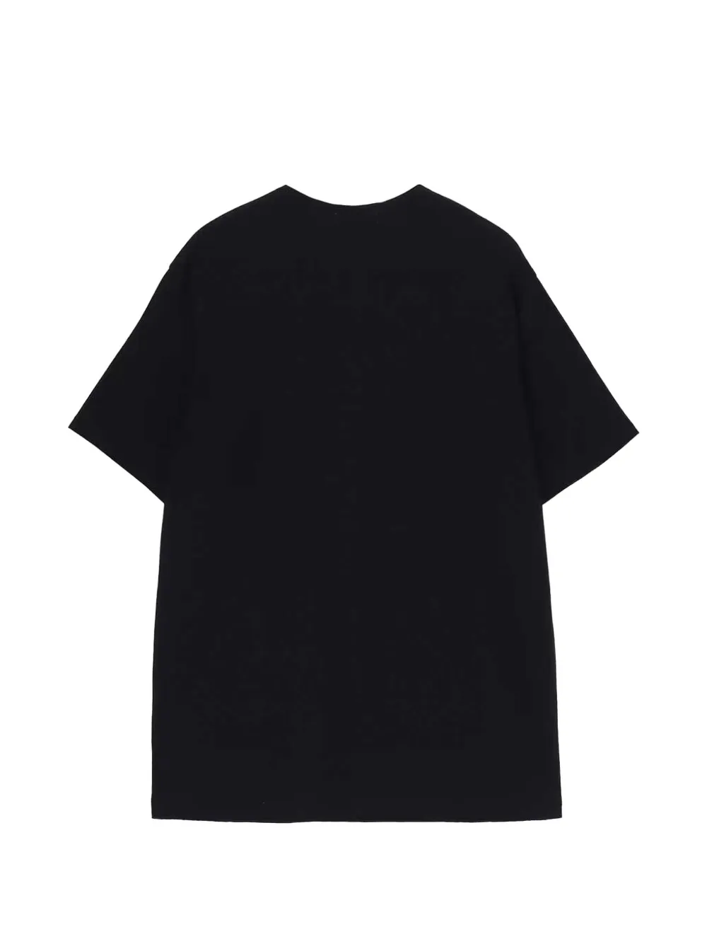 Yohji Yamamoto T-shirt met grafische print Zwart