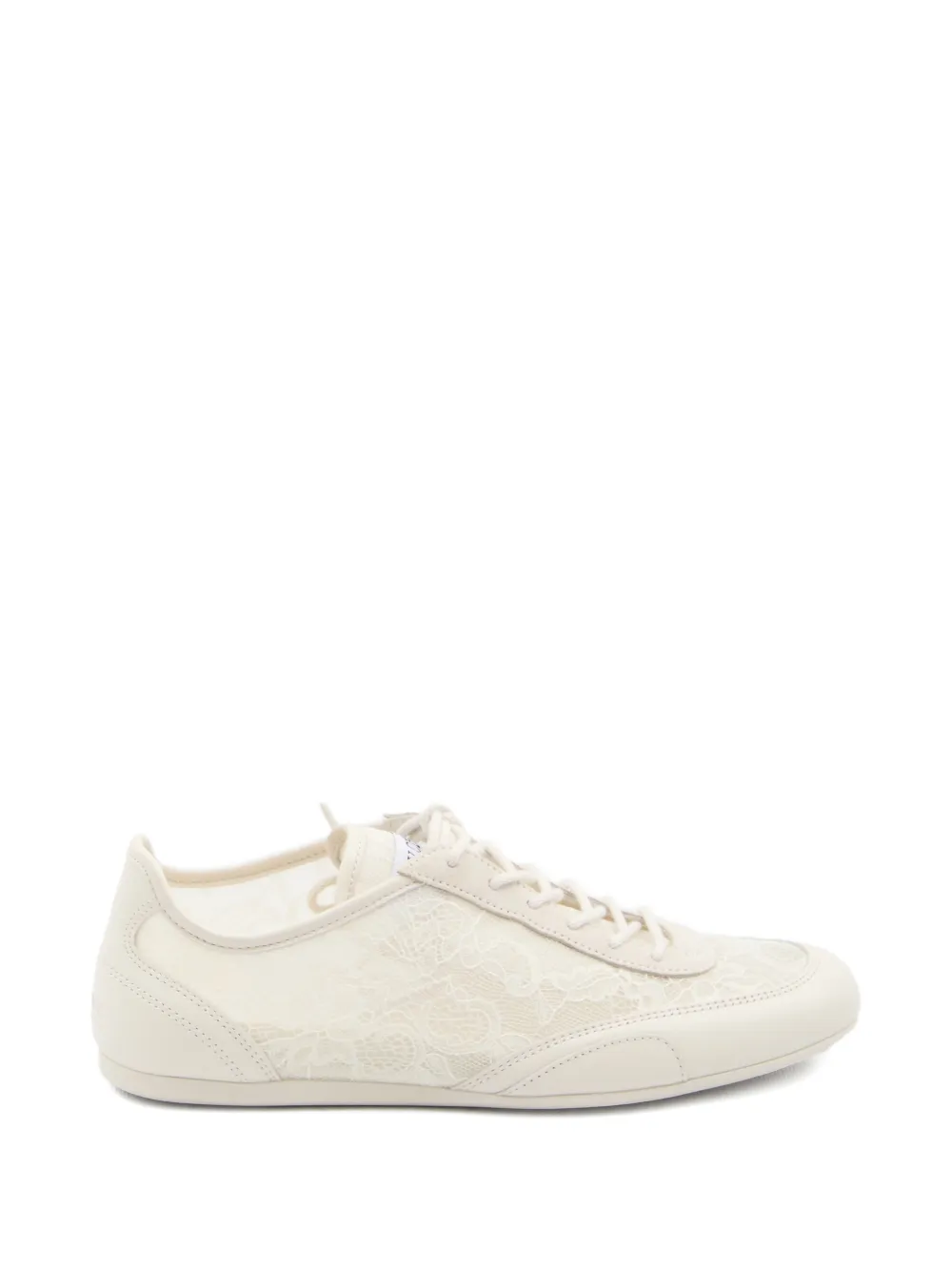 Jimmy Choo lace-detail sneakers Wit