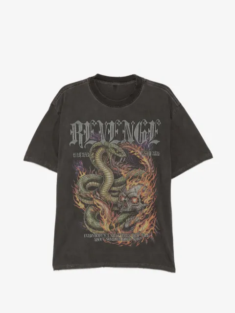 WARMAN snake graphic T-shirt
