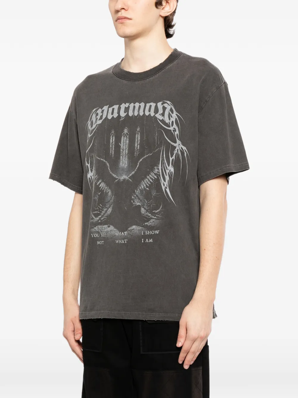  Warman Distressed T-shirt - Grey 