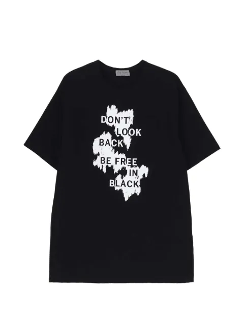 Yohji Yamamoto t-shirt à imprimé graphique