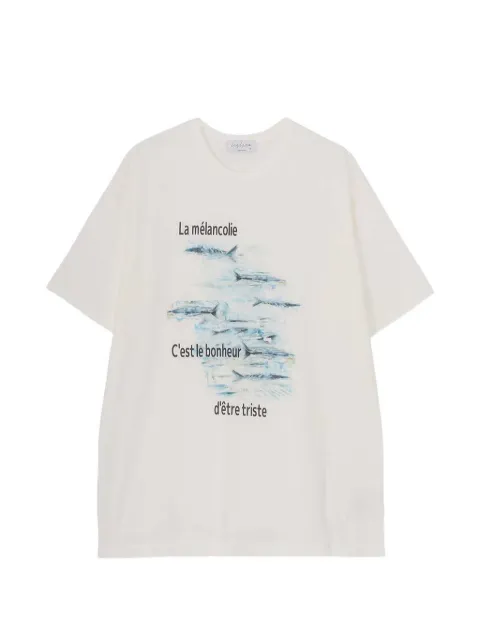 Yohji Yamamoto graphic-print T-shirt
