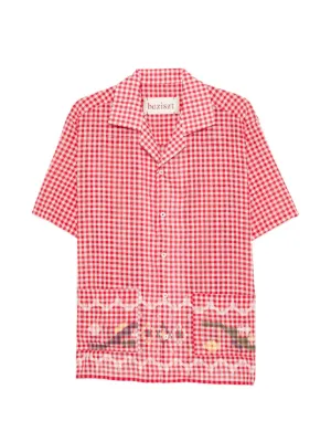 Toogood Landscaper Shirt | Red | FARFETCH