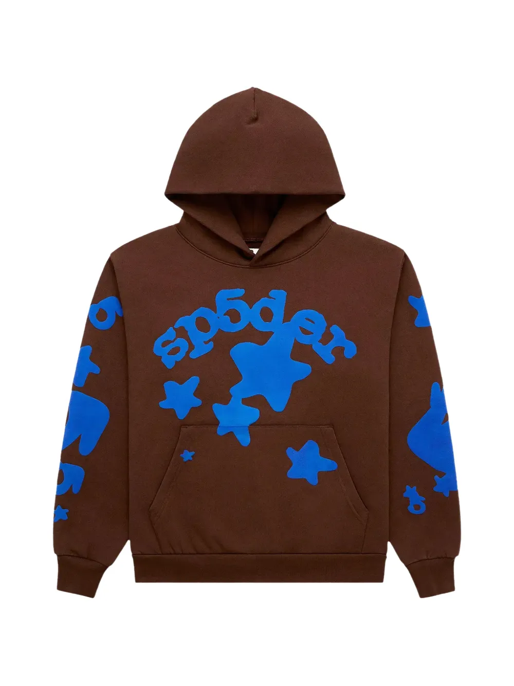 Sp5der Beluga Hoodie In Brown