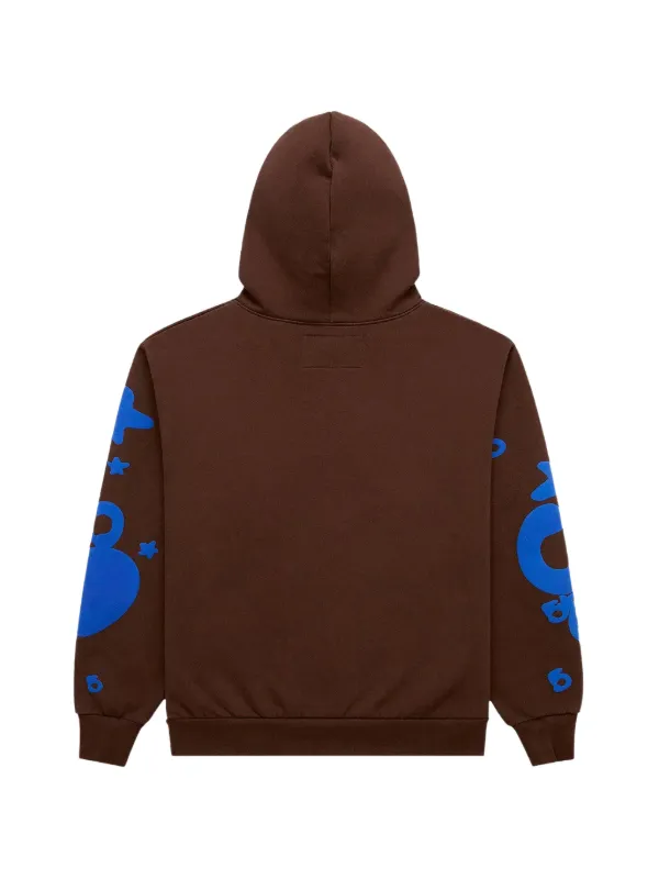 Sp5der パーカー べルガ beluga S SP5DER Beluga Hoodie | Brown | FARFETCH CA