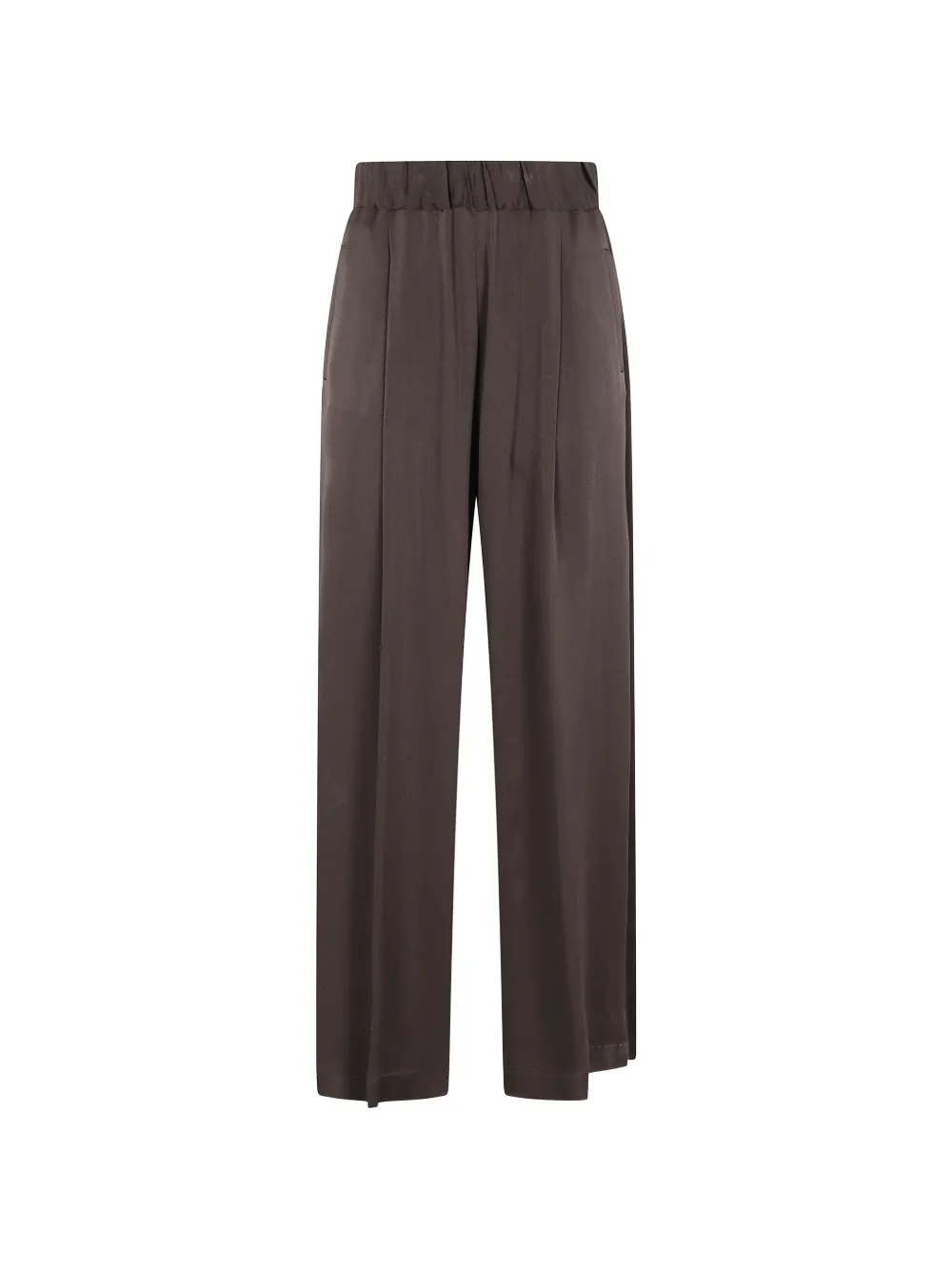 Semicouture Jhonny elasticated trousers - Marrone