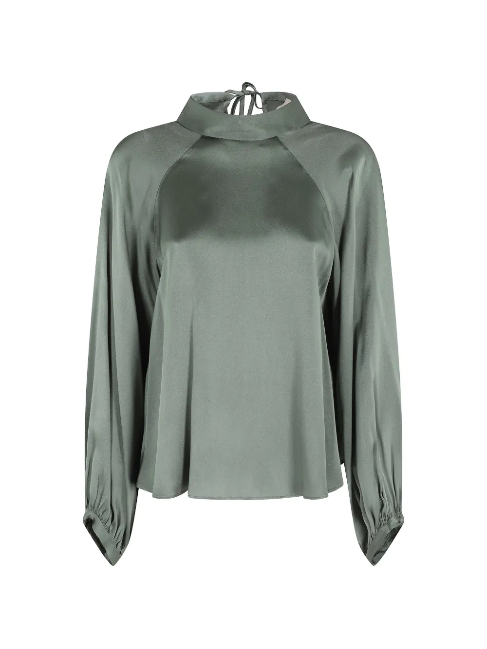 Semicouture Carmine tie-fastening blouse - Verde