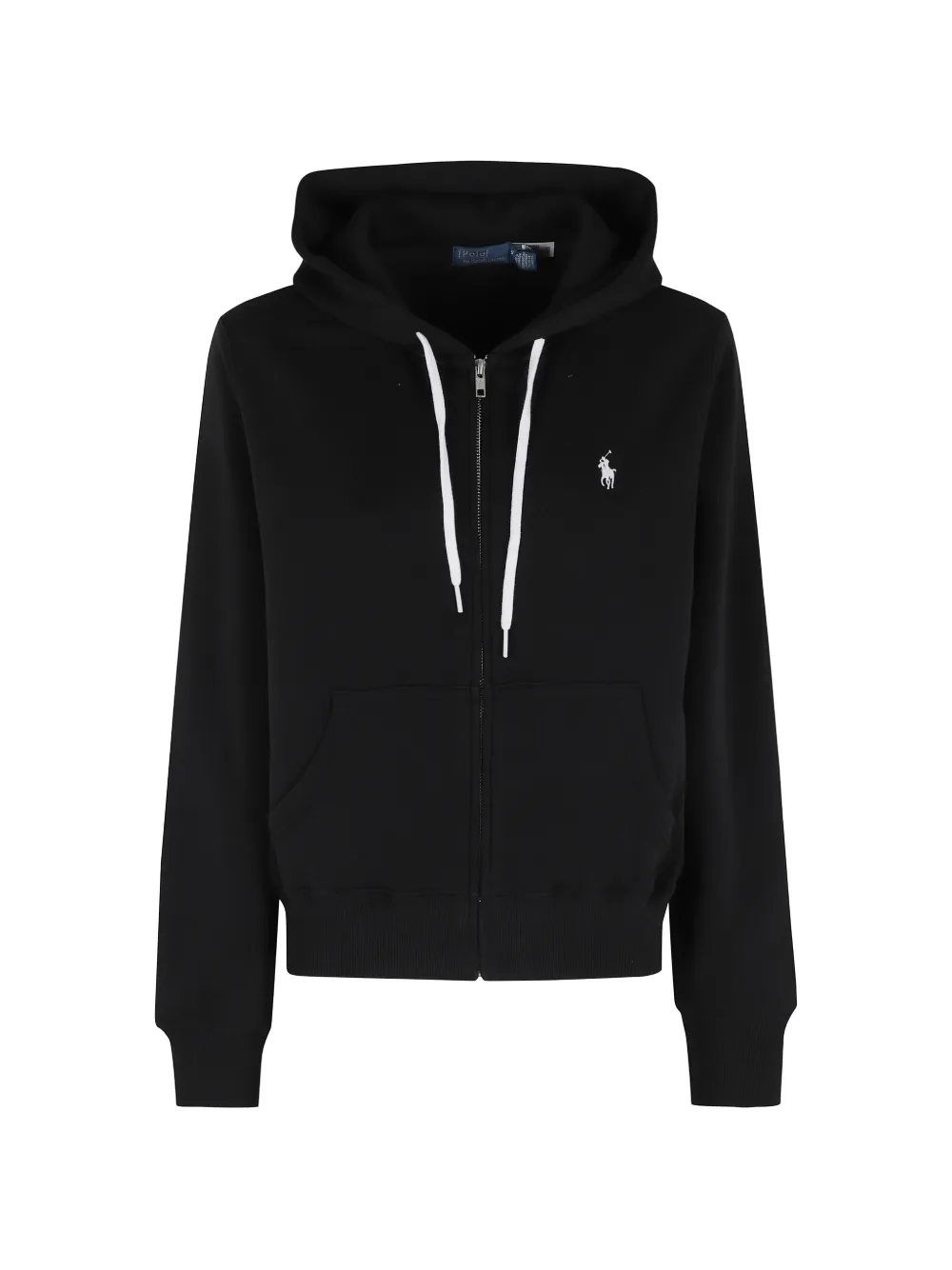 Polo Ralph Lauren zip-up logo hoodie - Nero