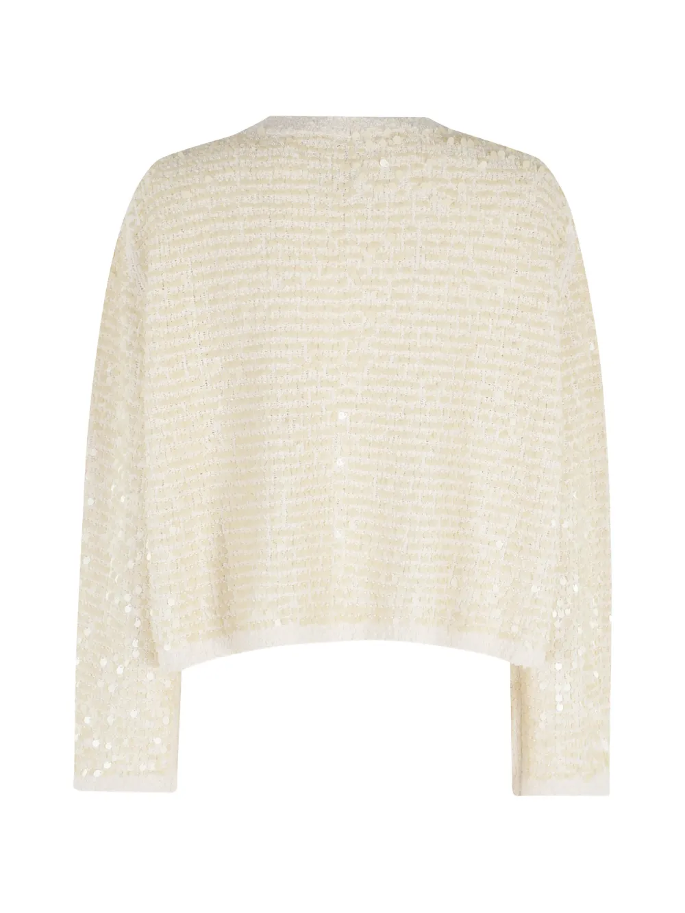  Semicouture Aroa Sequinned Sweater - Yellow 