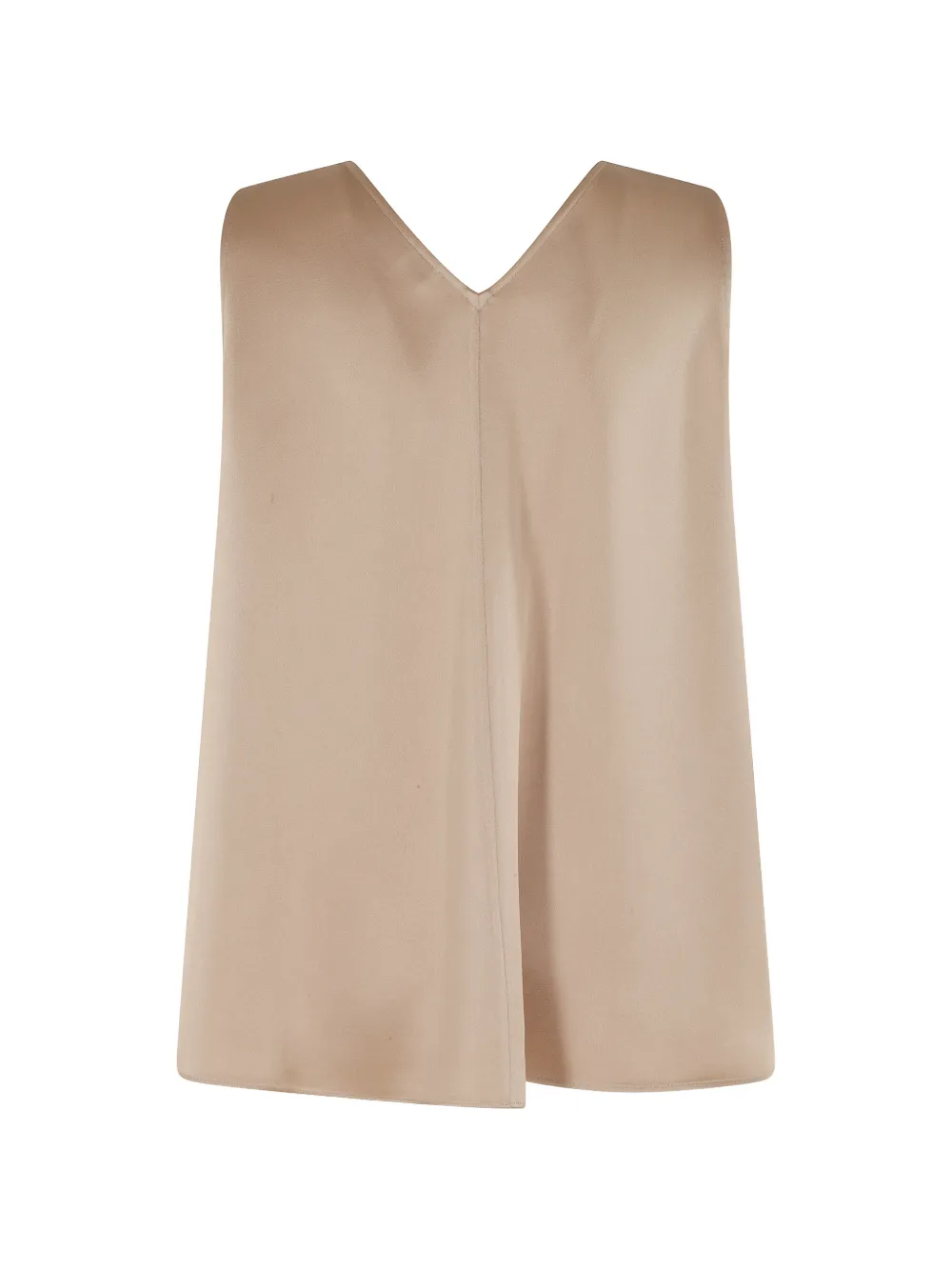  Antonelli V-neck Sleeveless Blouse - Neutrals 