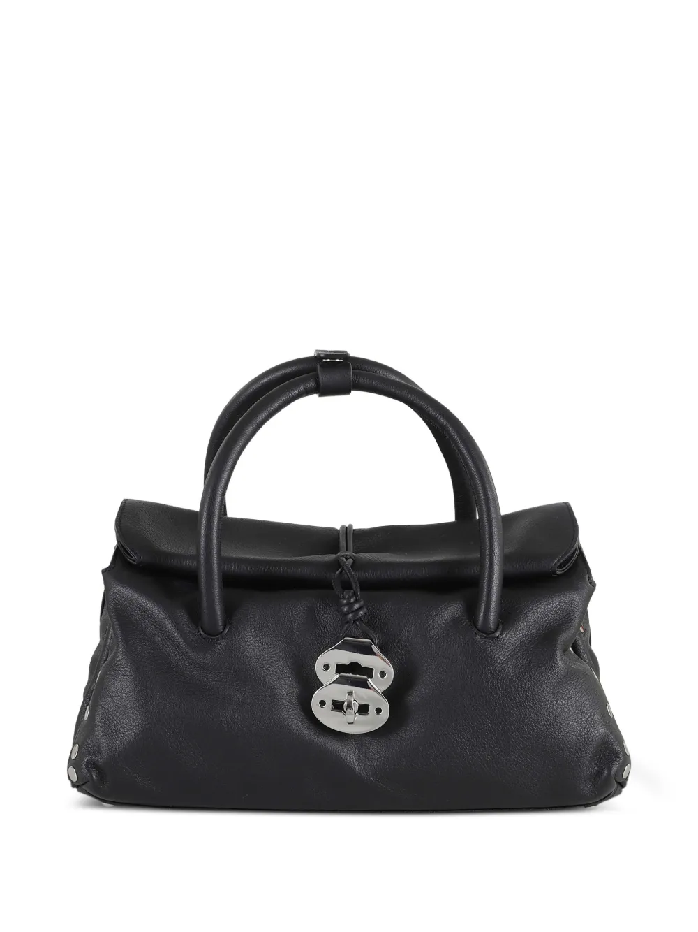 Zanellato small Dotta tubular-handles tote bag - Nero