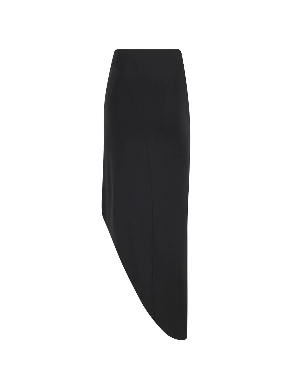 Gonna Midi Draped Detail Midi Skirt