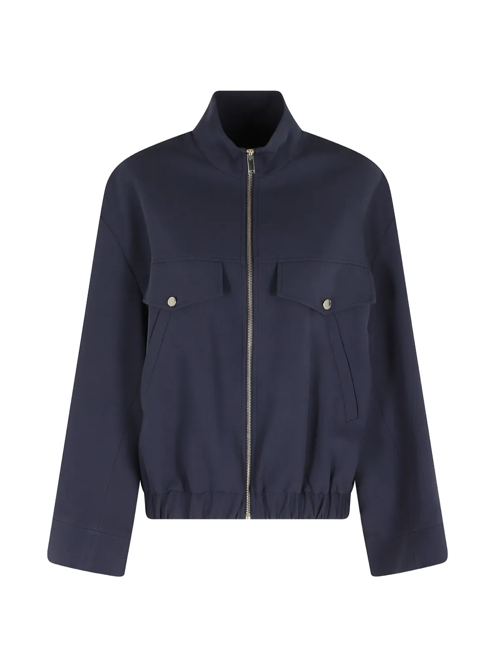 Semicouture Isabel front-pocket jacket - Blu