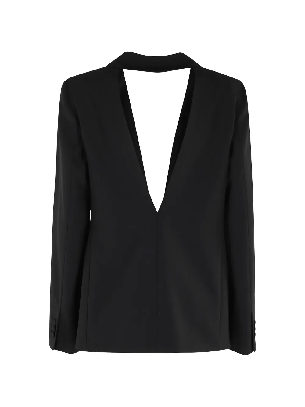 Shawl Collar Single-Button Blazer