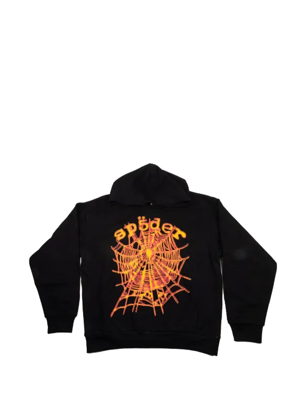 SP5DER OG Web V2 Hoodie | Black | FARFETCH