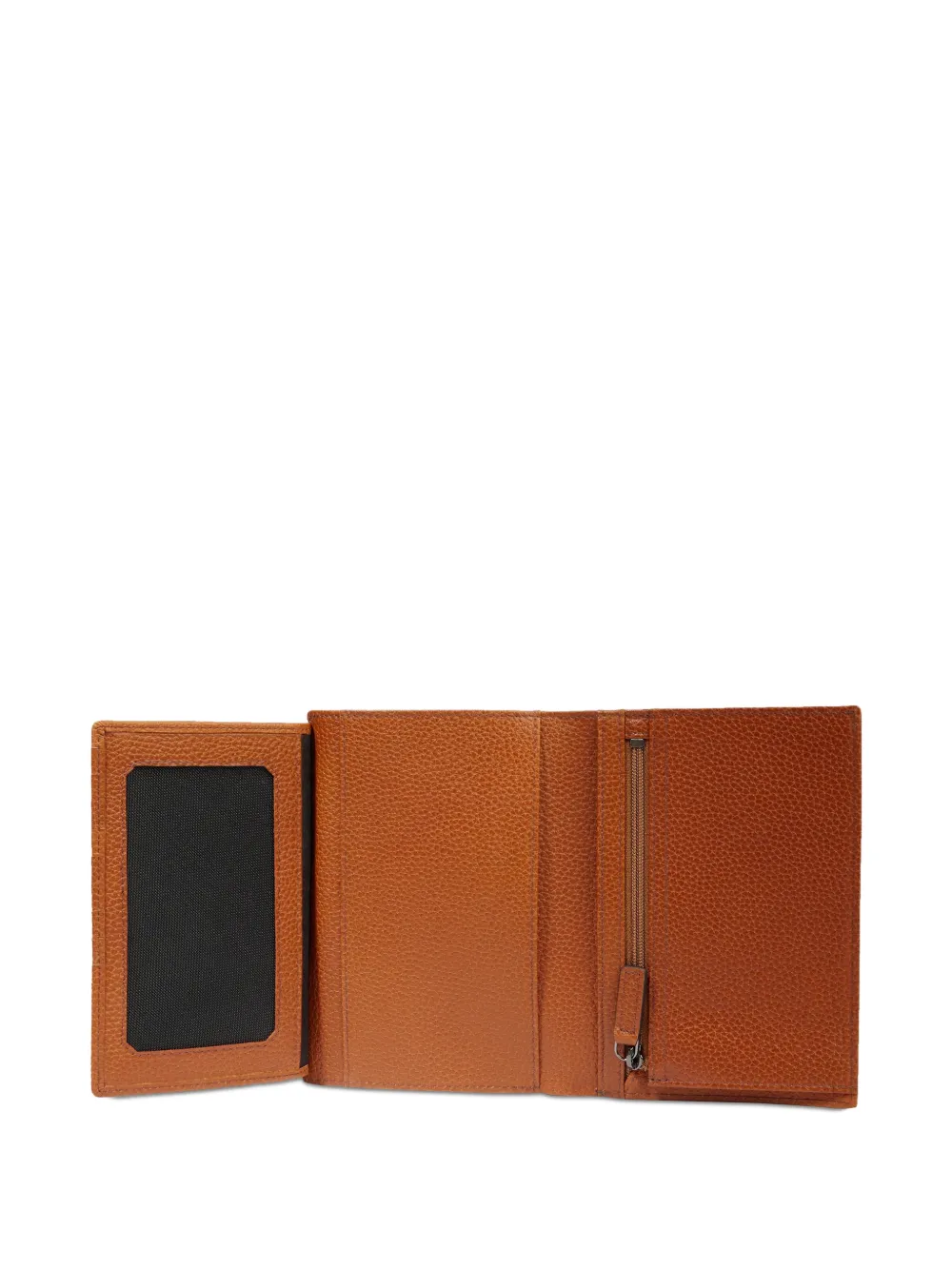 Lancel Driver 9CC leren portemonnee met rits Bruin